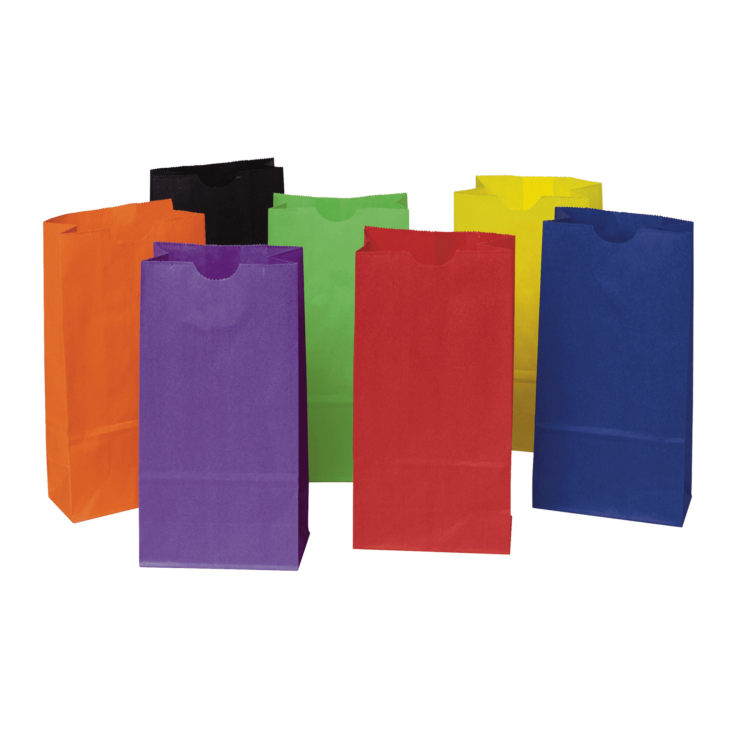 Sacs en papier de couleur