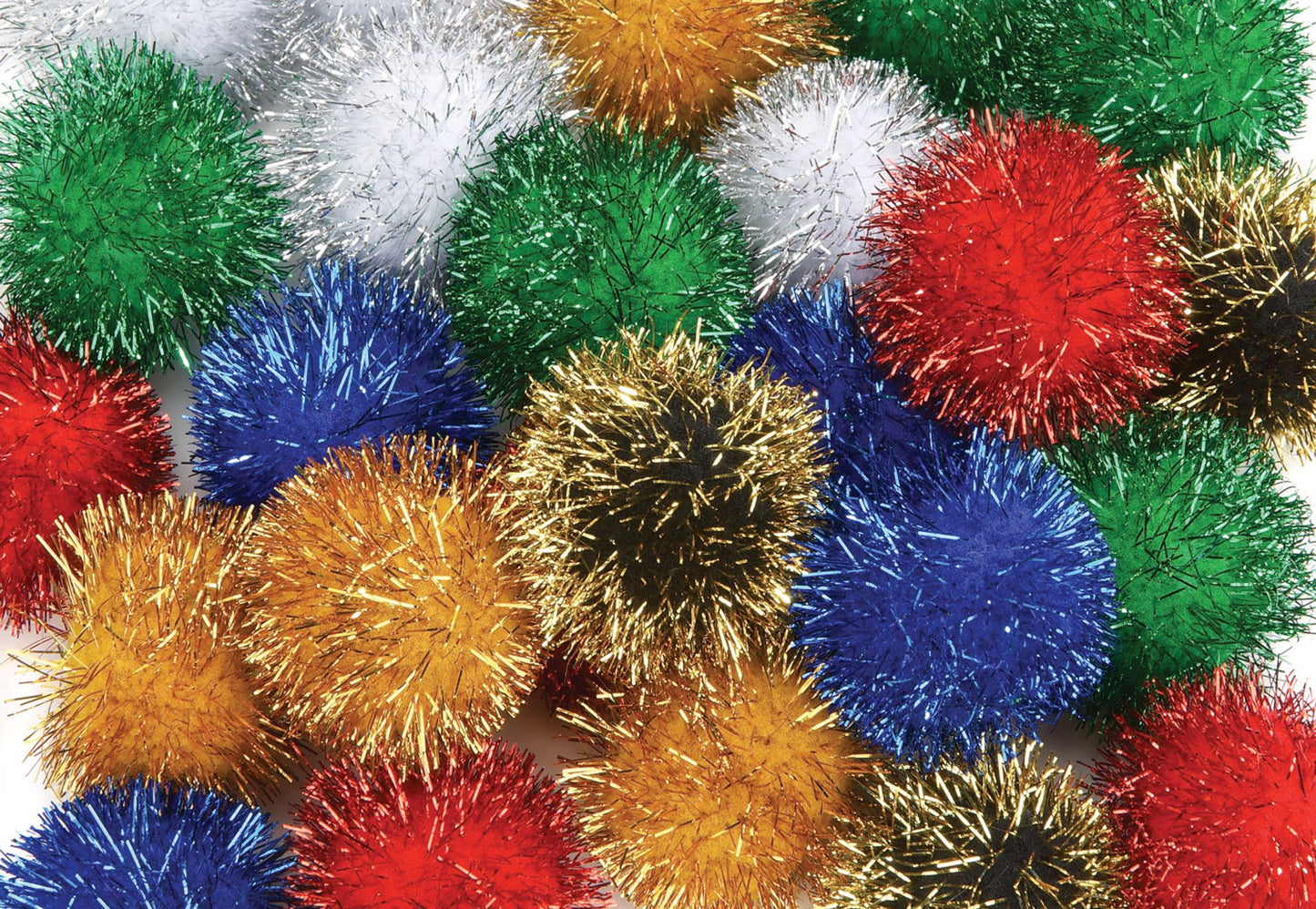 Pompons brillants