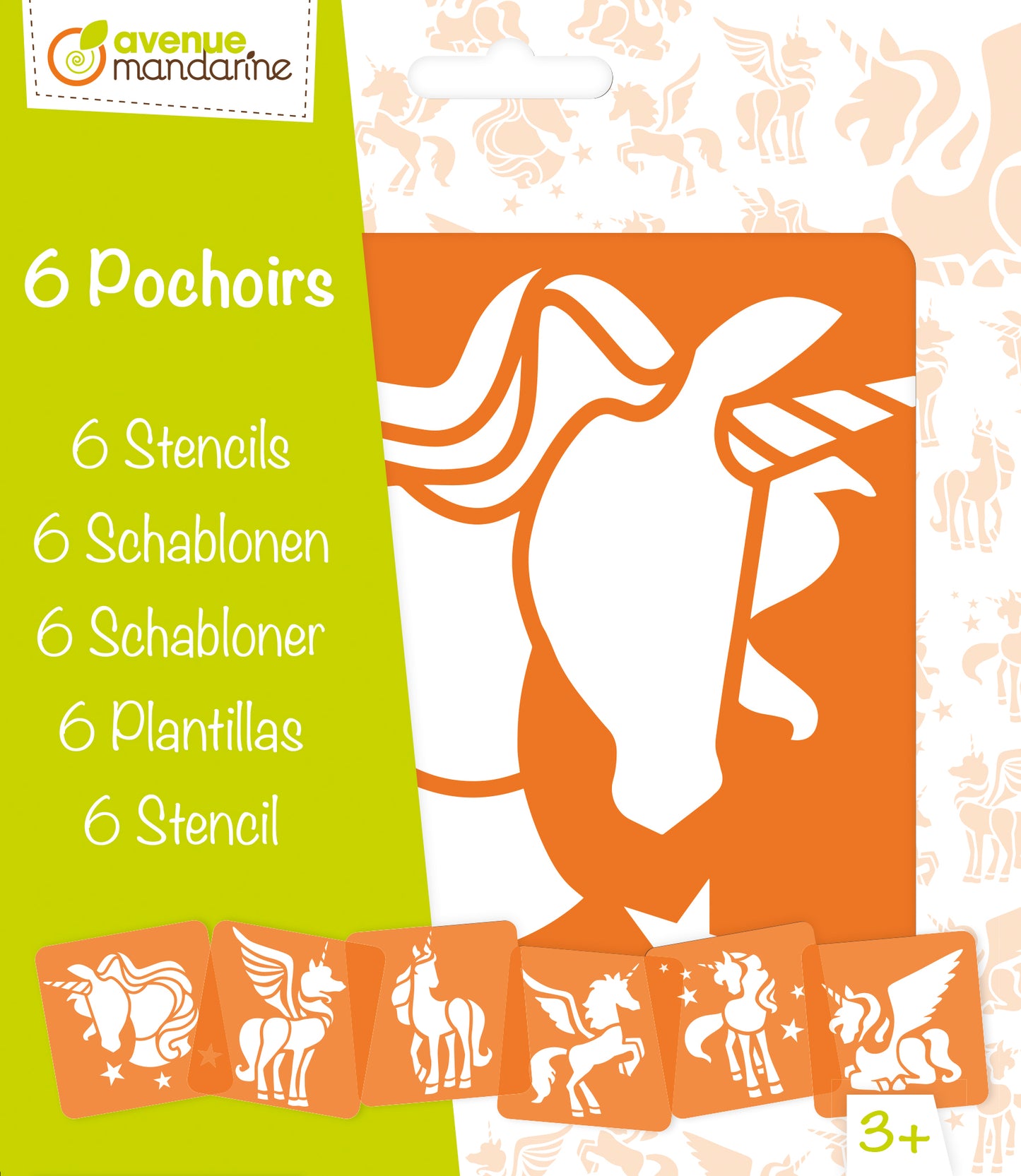 Pochoirs thématiques – Ensemble de 6