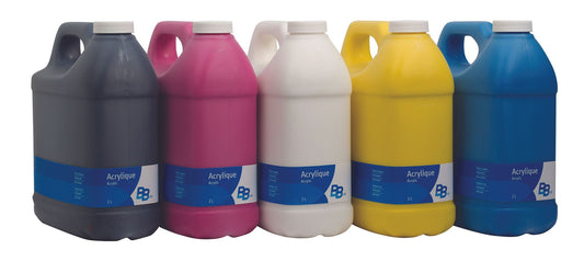 Acrylique Corello + - Ensemble de 5 x 2 litres