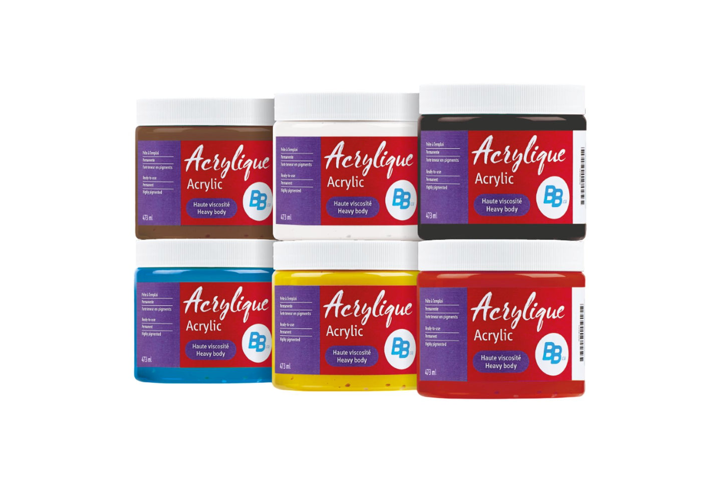 CORELLO+ High-Viscosity Acrylics Colours