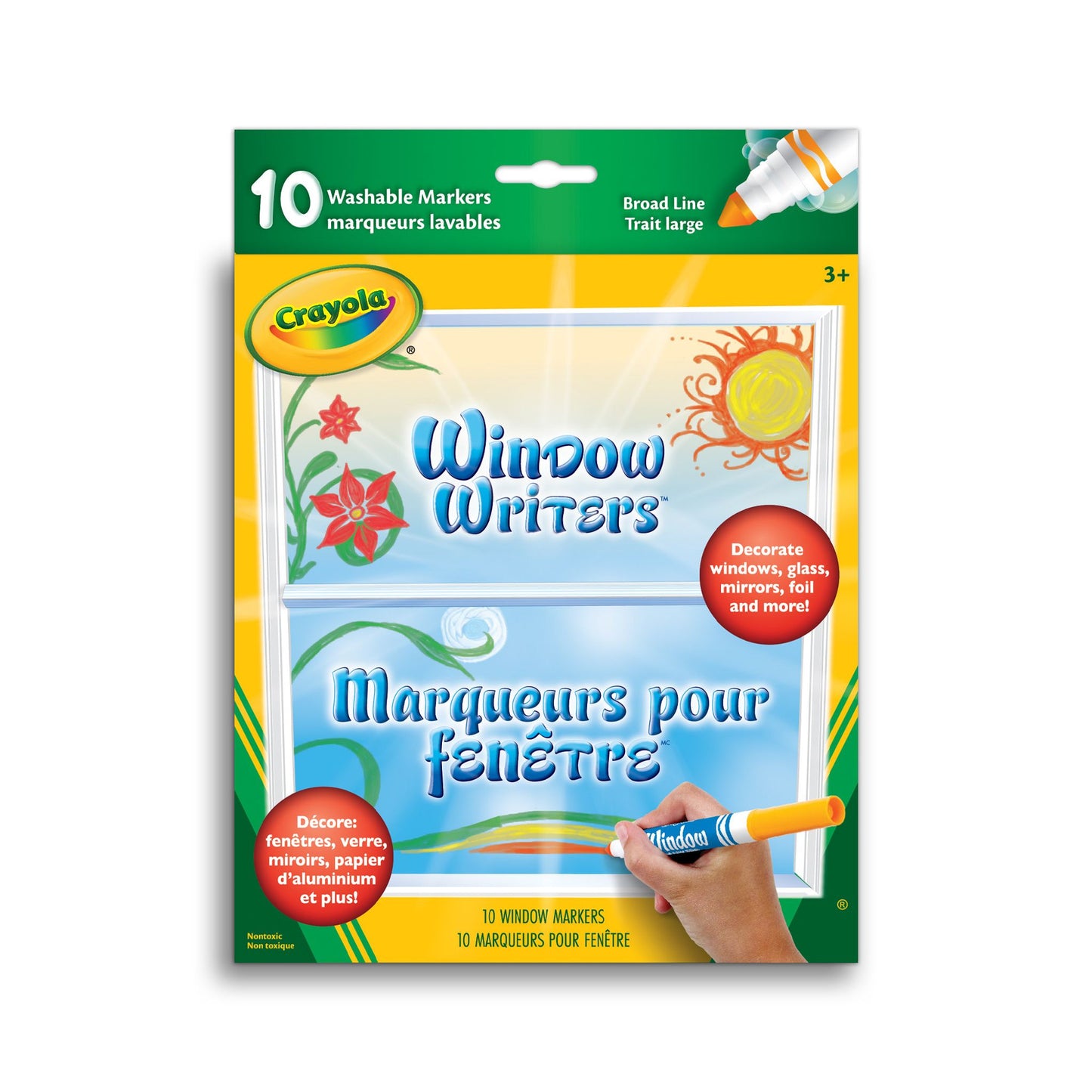 Marqueurs pour fenêtres Crayola