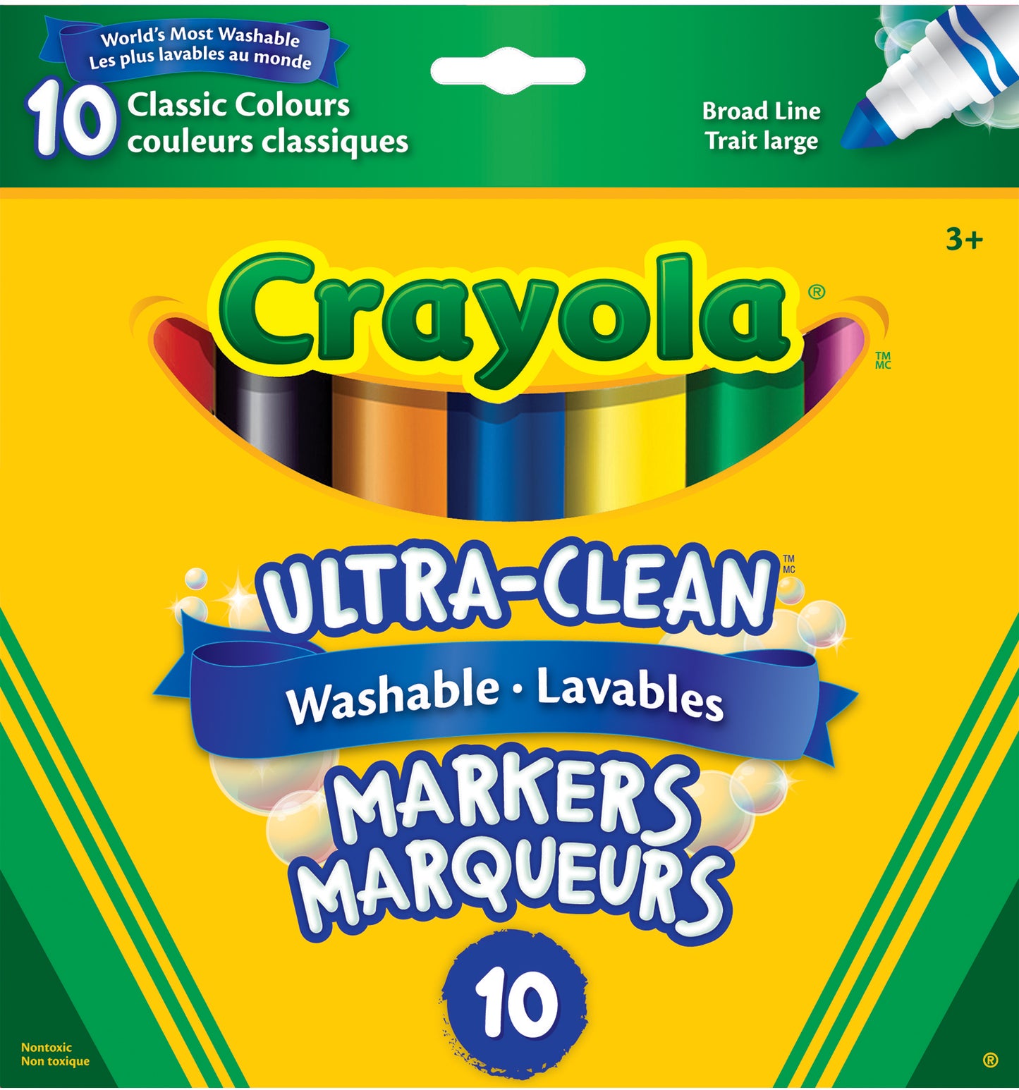 Marqueurs lavables Crayola