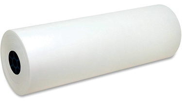 Papier kraft blanc en rouleau