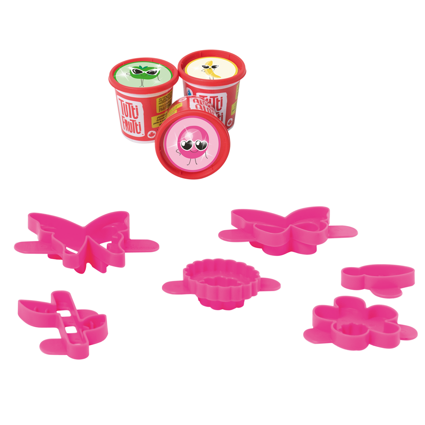 Tutti Frutti – Trio de fleurs scintillantes