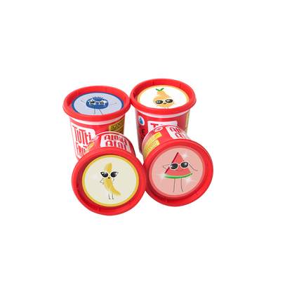 Tutti Frutti – 4 pots scintillants Parfums de fruits