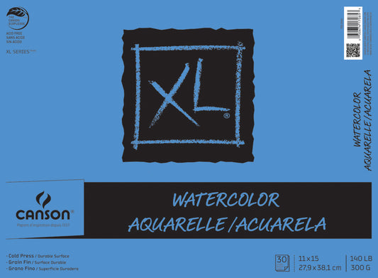 Tablette aquarelle 300 g/m² (140 lb)
