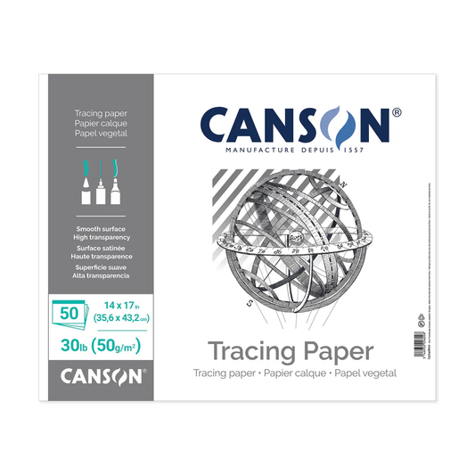 Tablette de papier calque