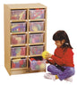 10-Cubbie Tray Mobile Unit