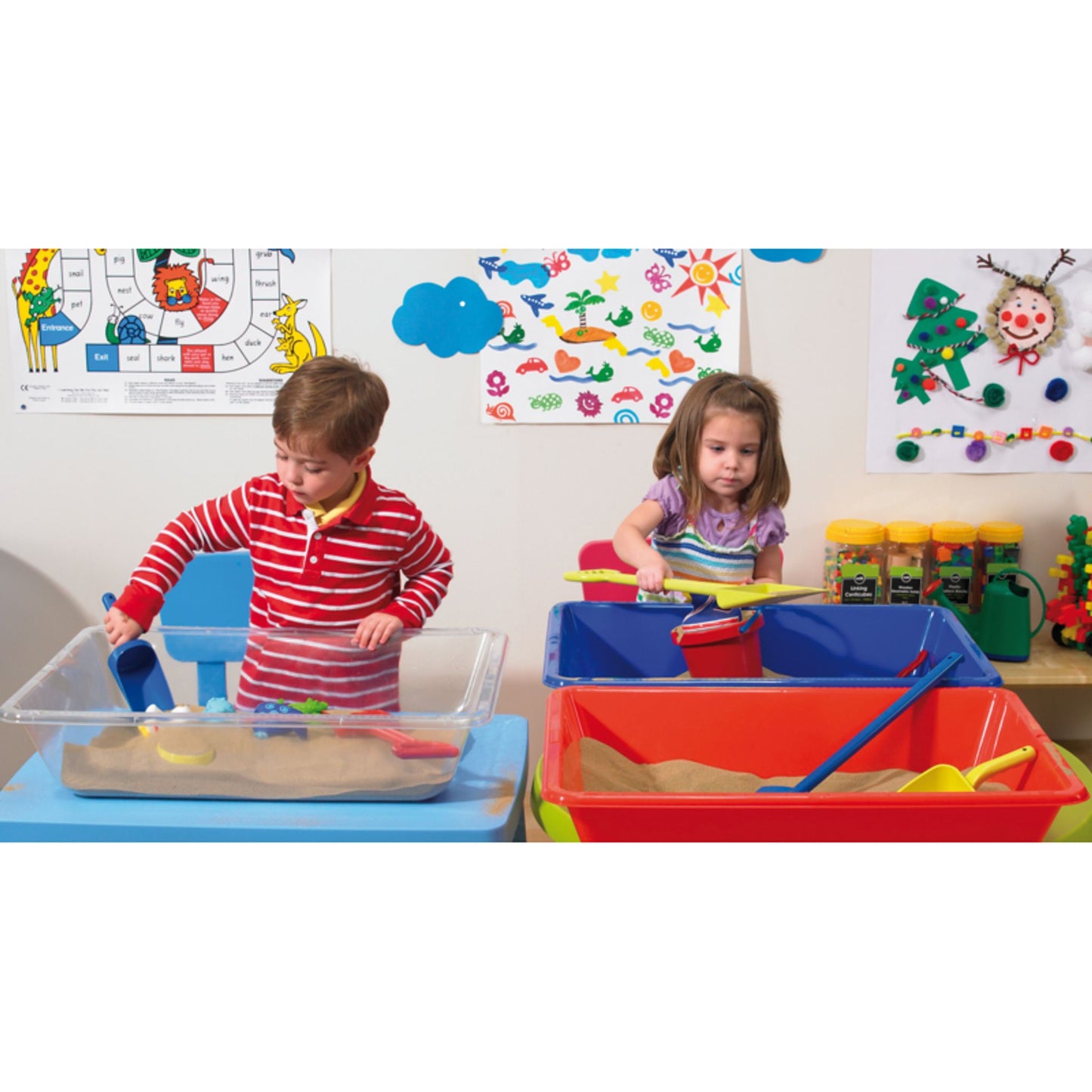 Bac à eau et à sable de table