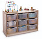 Clear-Tray Storage Cabinets