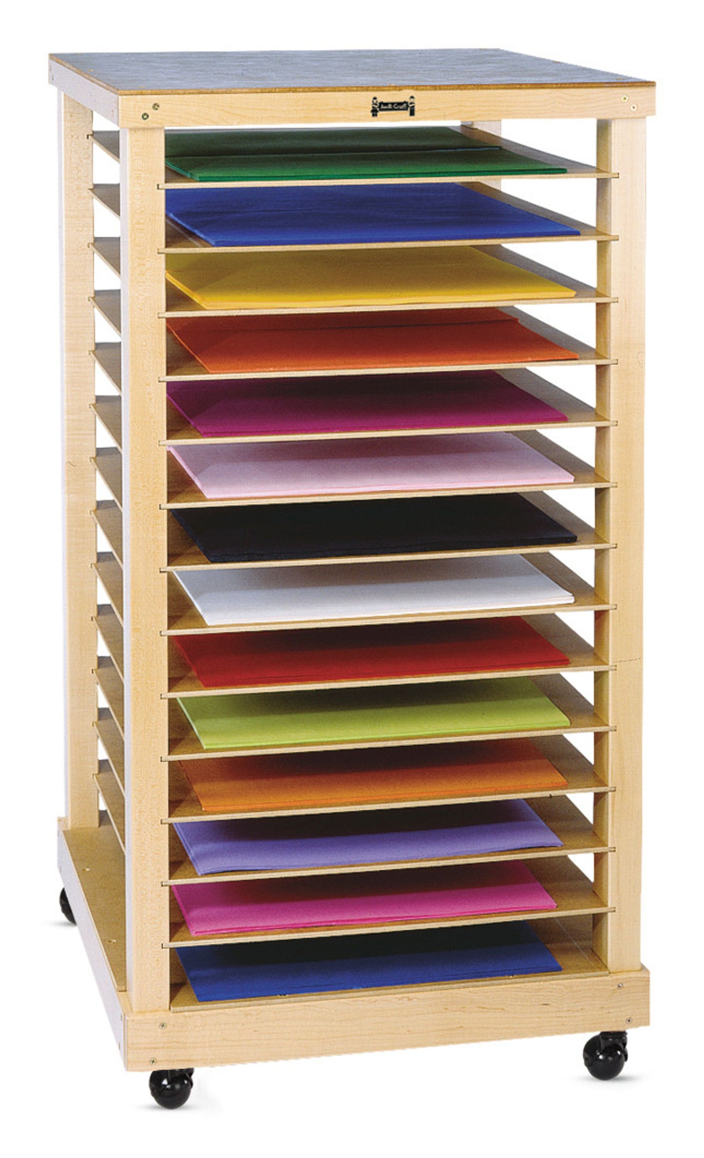Paper rack 14 shelves