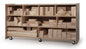 Chariots de rangement pour blocs de construction