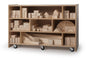 Chariots de rangement pour blocs de construction