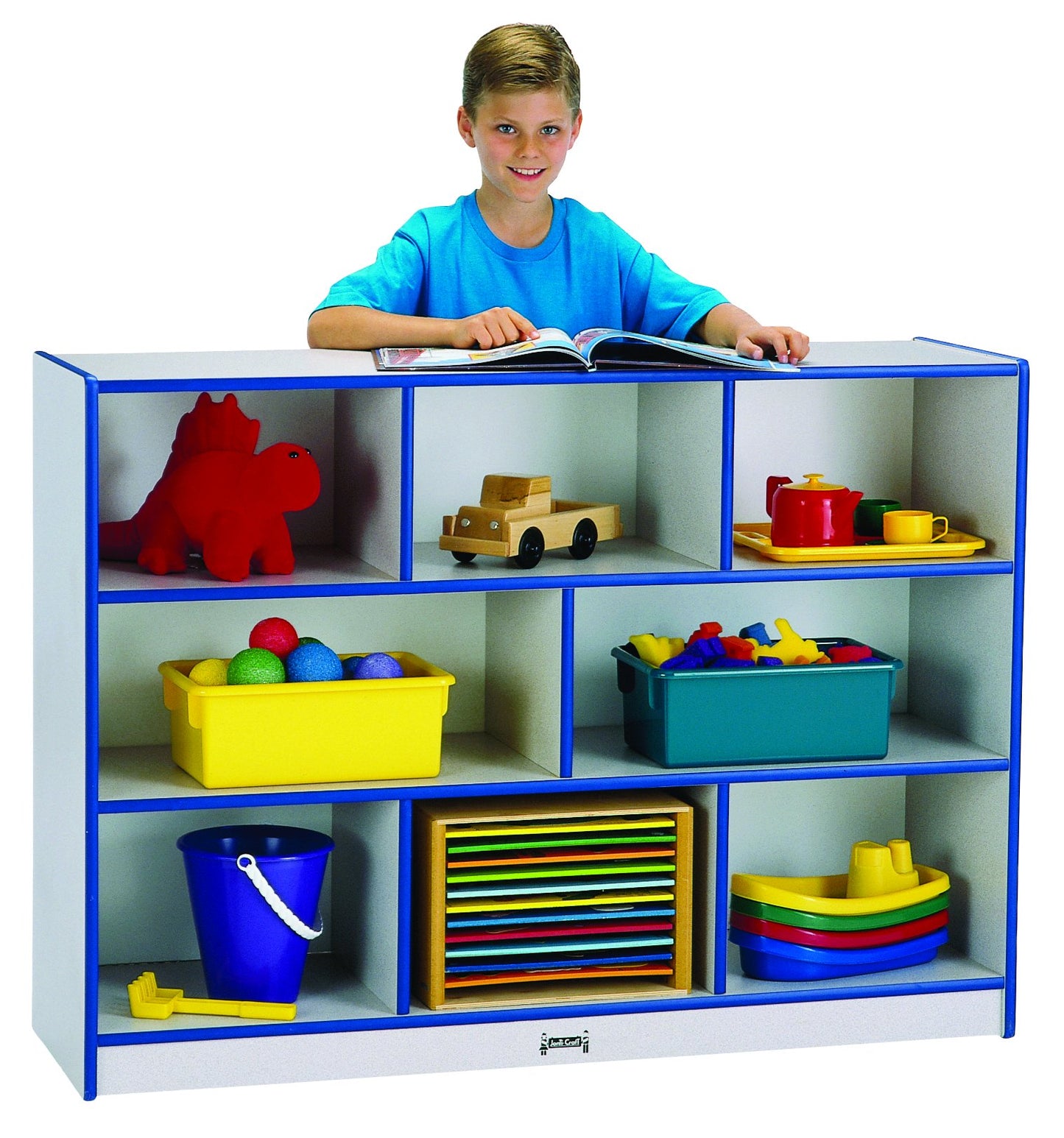 Meubles de rangement simples à bandes de chant de couleur