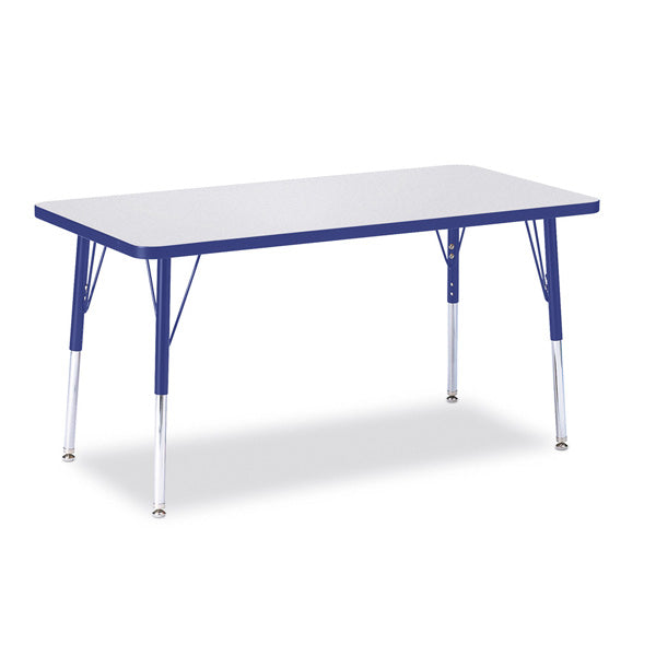 Tables en stratifié érable avec pattes de métal – 61 à 79 cm haut