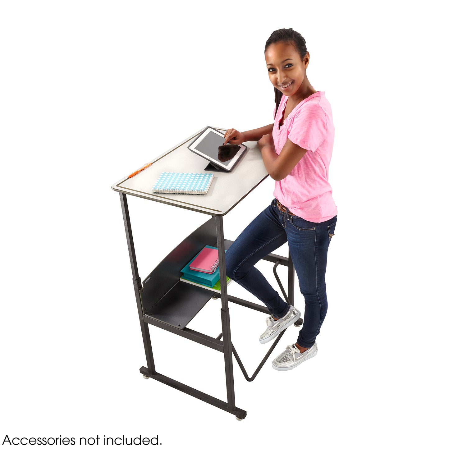 AlphaBetter® Adjustable-Height Stand-Up Desk