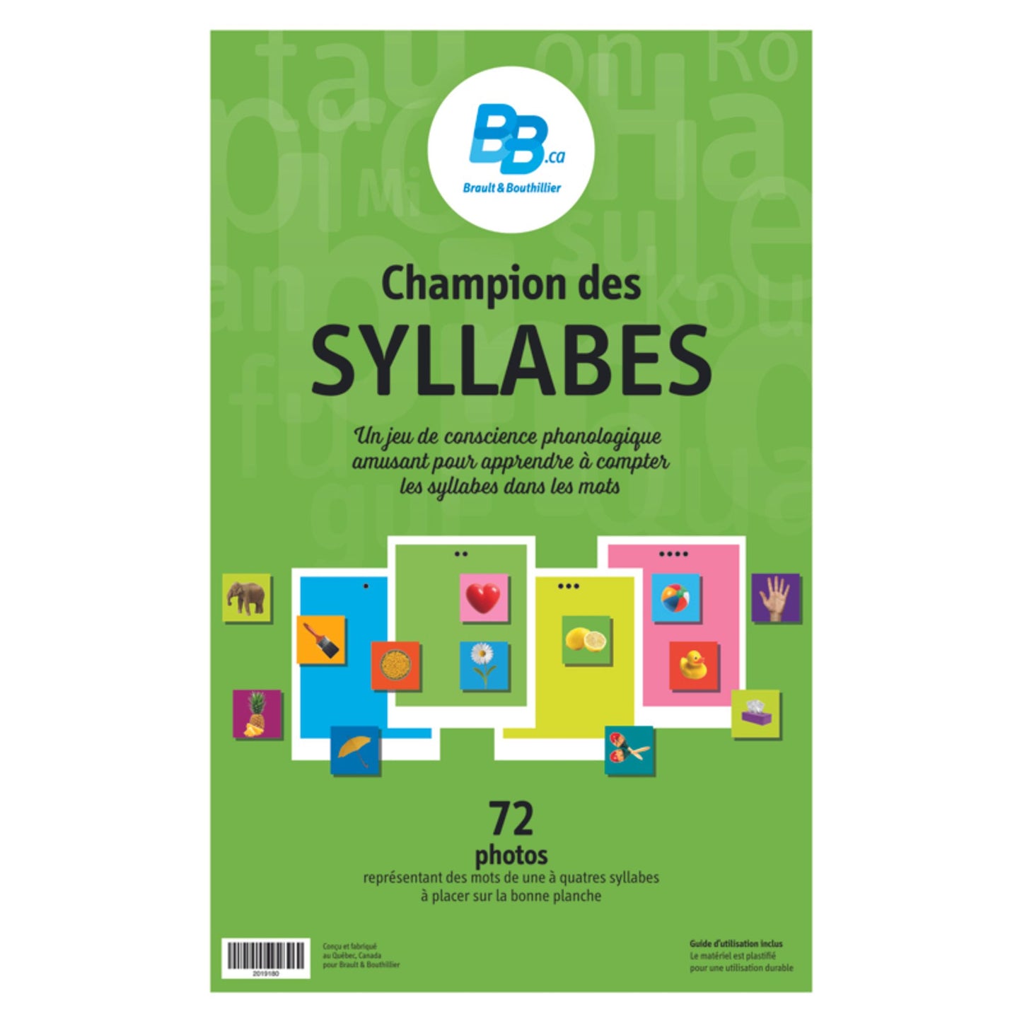 Champion des syllabes