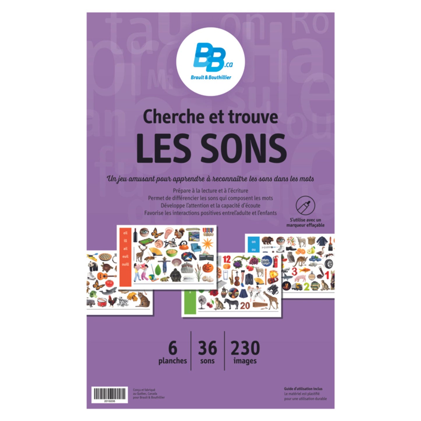 Cherche et trouve les sons (in French)