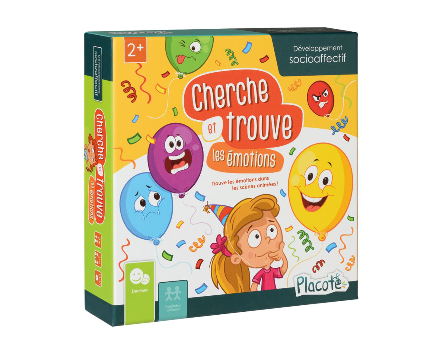 Placote – Cherche et trouve les émotions