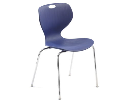 Chaises à dossier flex - 4 pattes