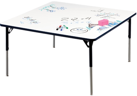 Tables à dessus effaçable à sec