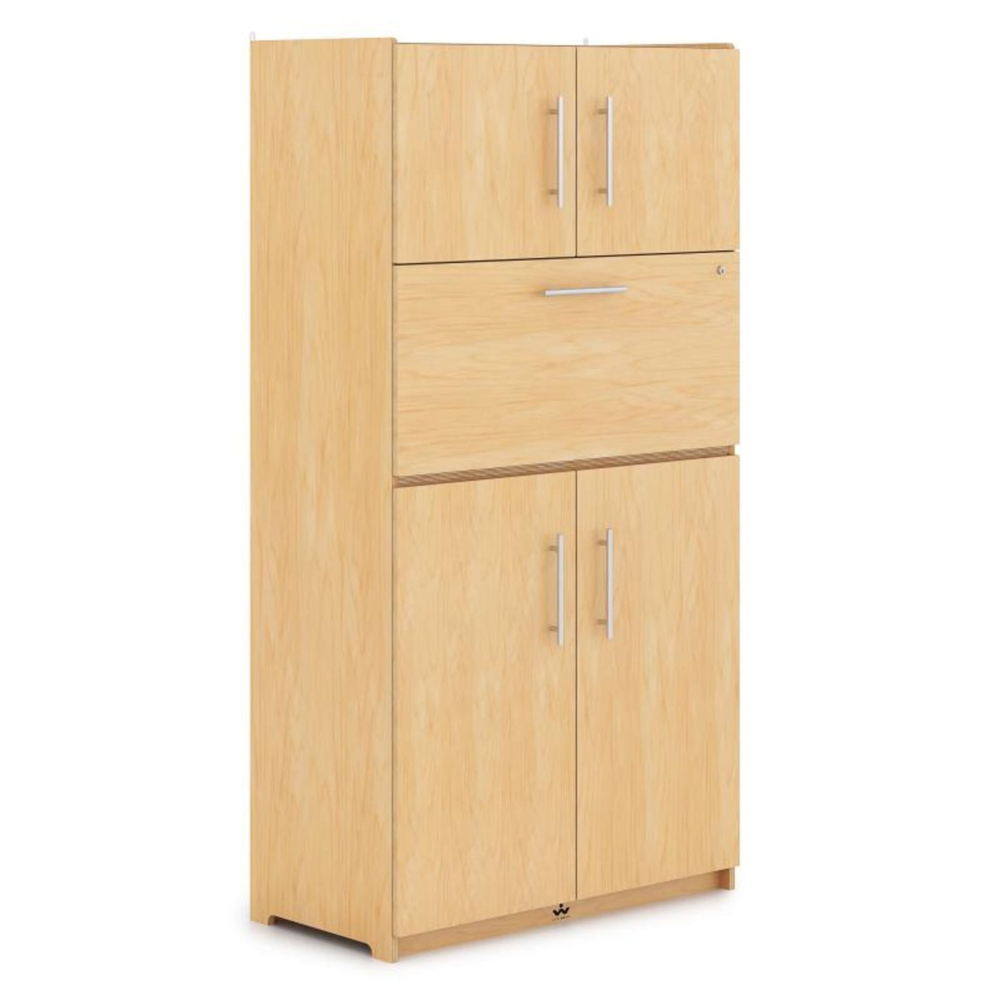 Grande armoire à panneau rabattable