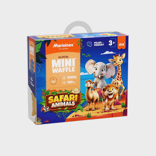 Marioinex mini waffle animaux du safari