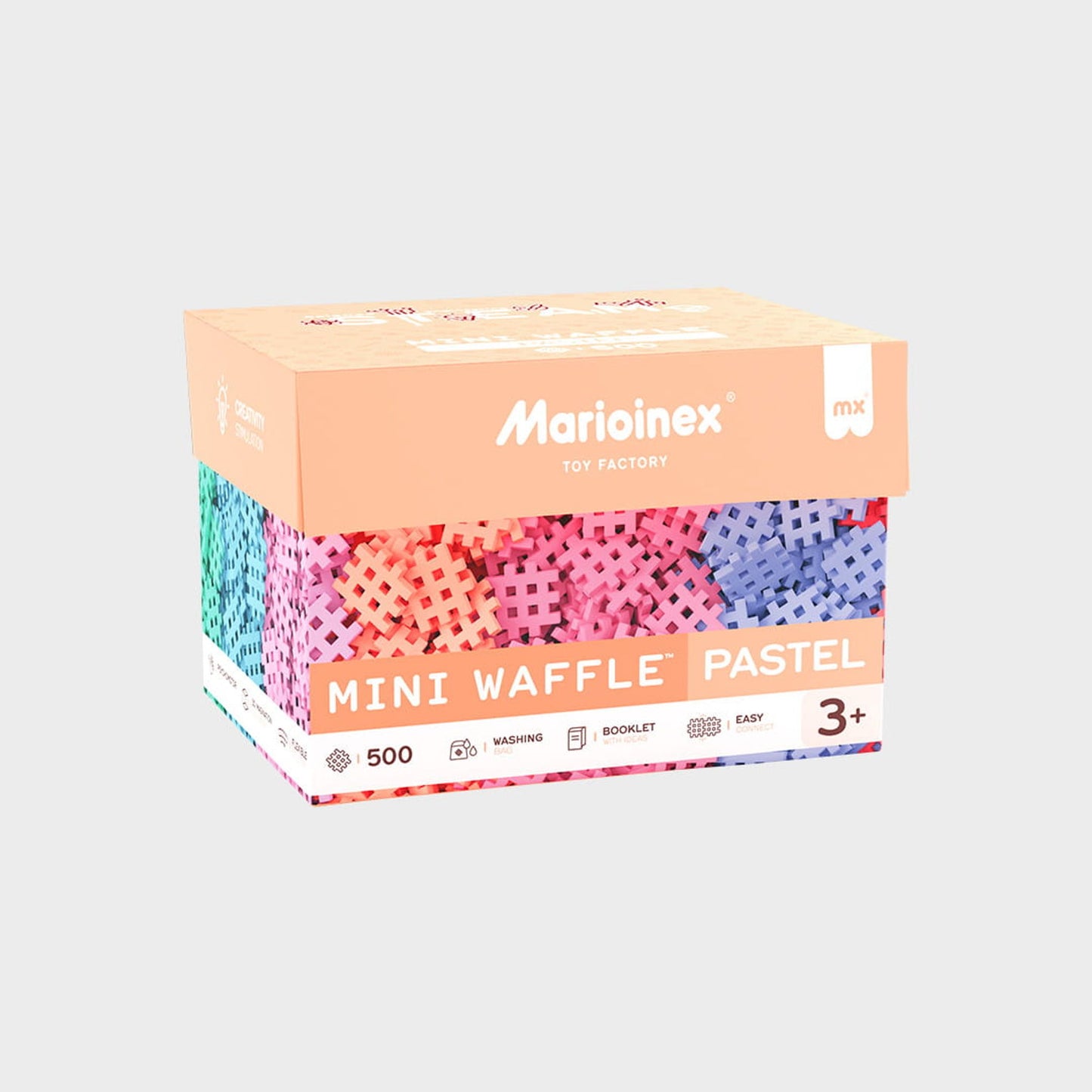 Marioinex mini waffle pastel