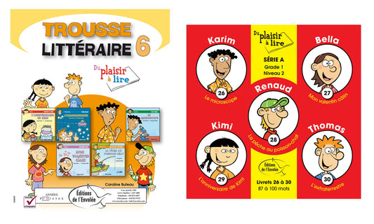 Ensemble Plaisir à lire 6
