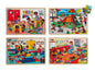 Sets of 4 Wooden Puzzles