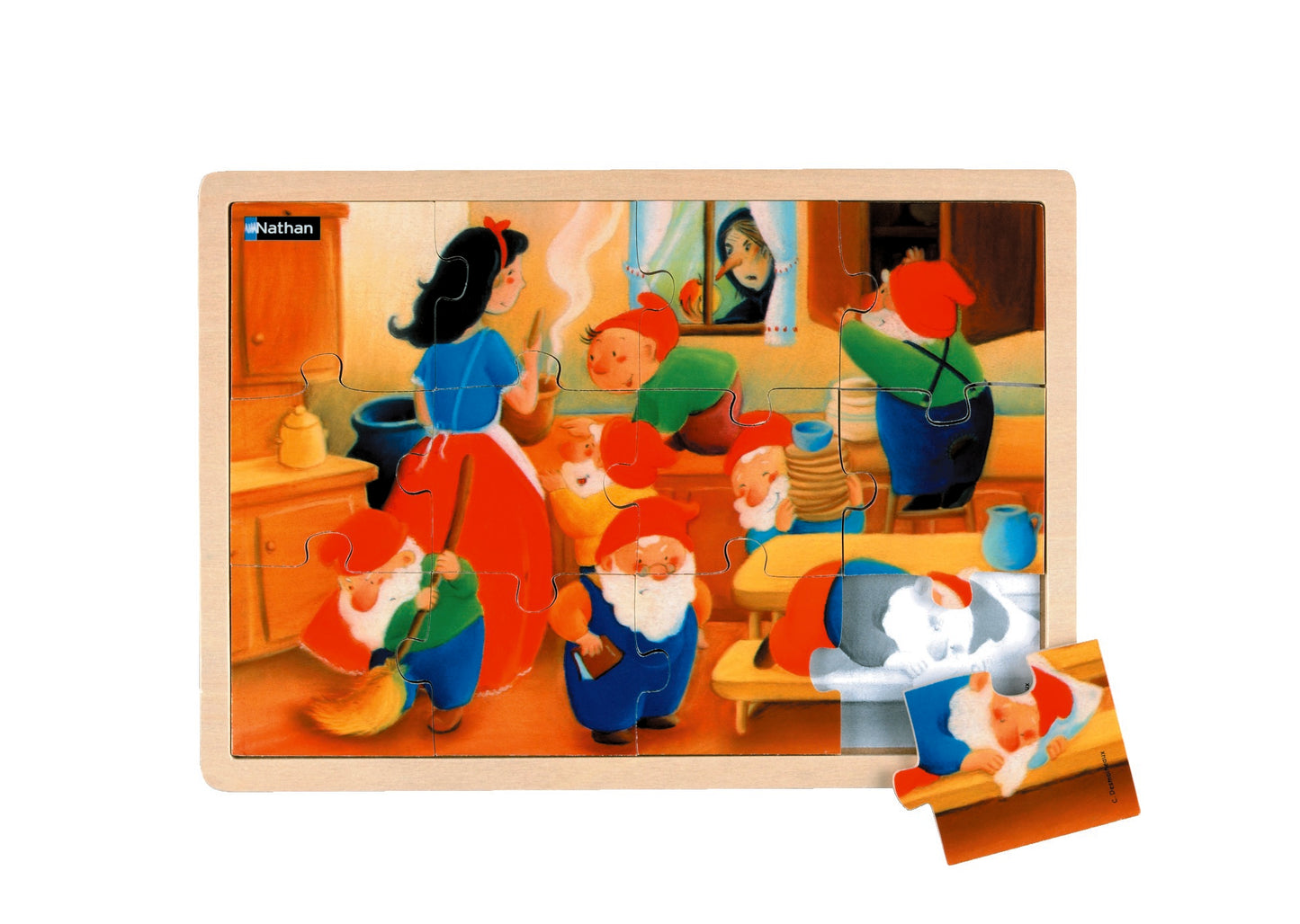 Sets of 4 Puzzles Fairytales