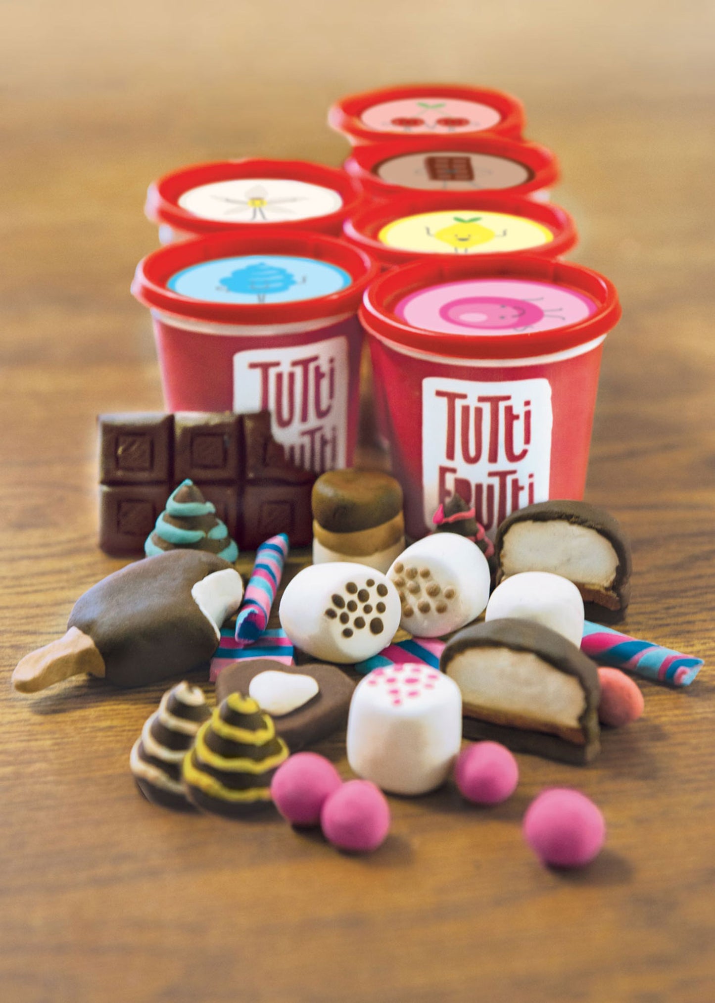 Tutti Frutti – 6 Tubs Candy Scents