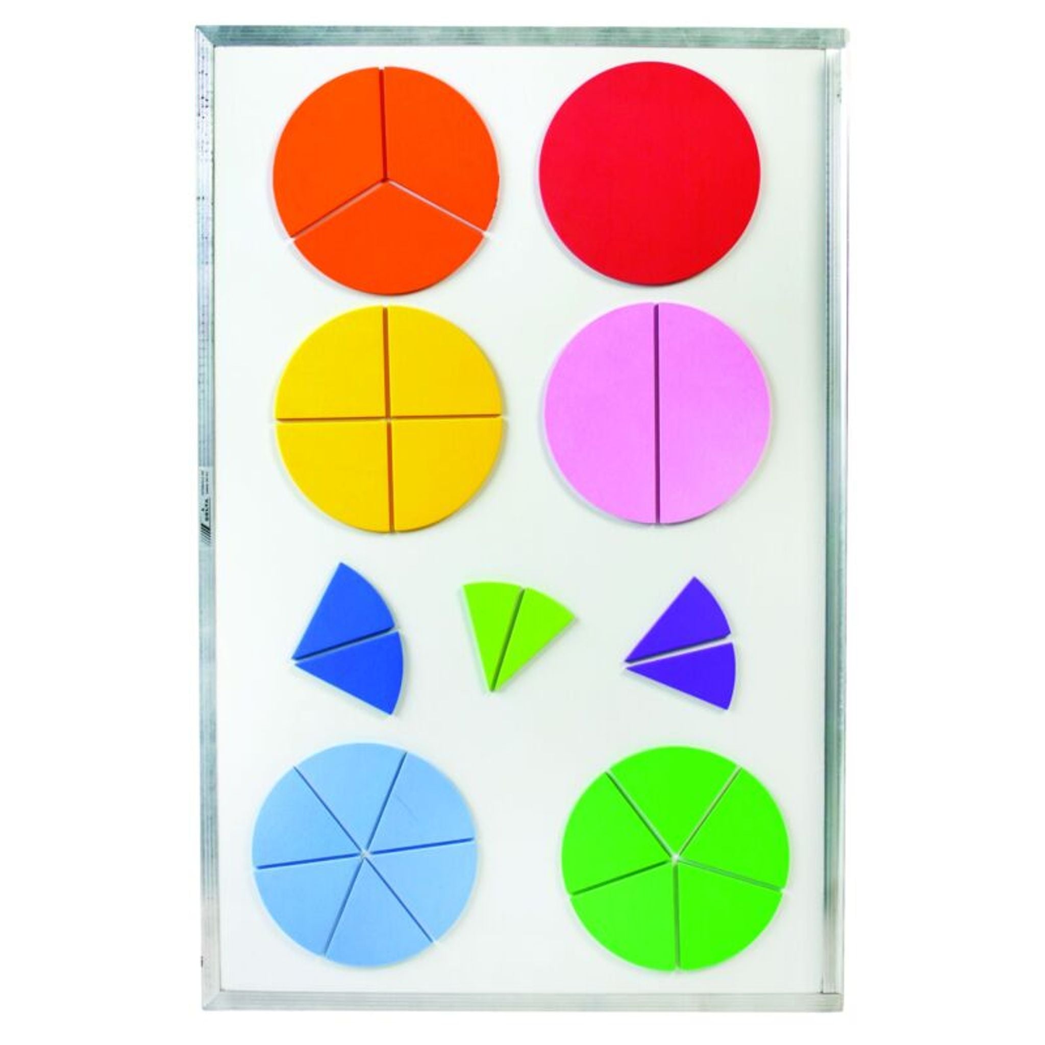 Puzzle Éducatif de Fractions Magnétiques, Jeu Magnétique de Fractions, Jeux pour Apprendre Les Fractions, Apprendre a Compter, Learning Ressources, Montessori Jeux 5 ans Enfant Fille Garcon