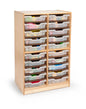 Clear-Tray Storage Cabinets