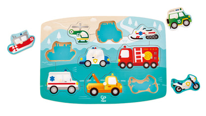 Puzzles en bois – Ensemble de 4