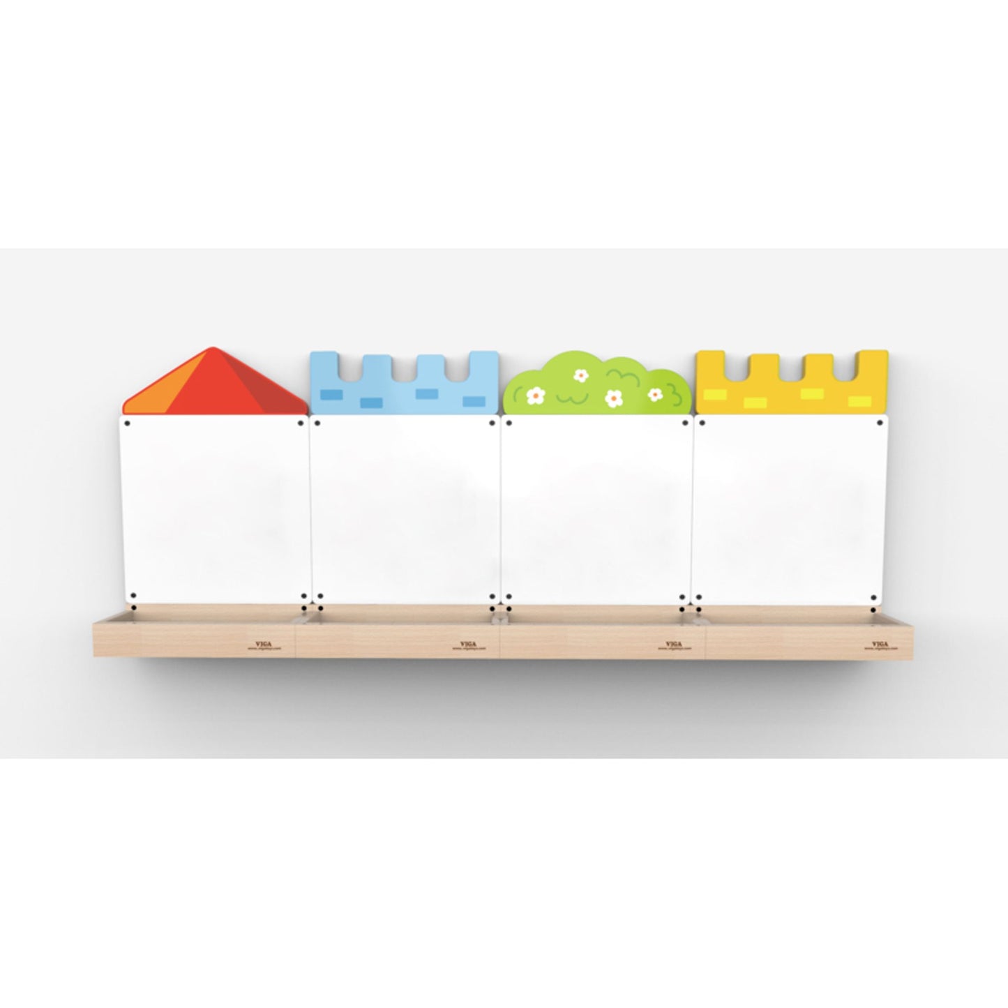 Ensemble de tableaux magnétiques Château