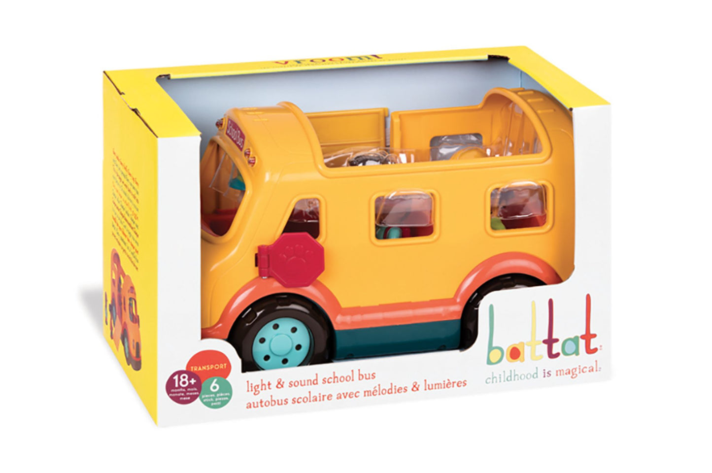 Autobus scolaire mélodies et lumières