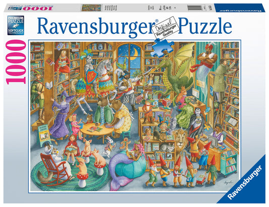 Puzzle Midnight at the library