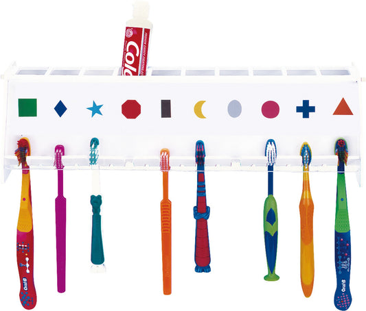 Support de brosses à dents mural