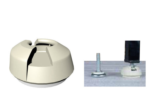 Flexi-felt for swivel glides