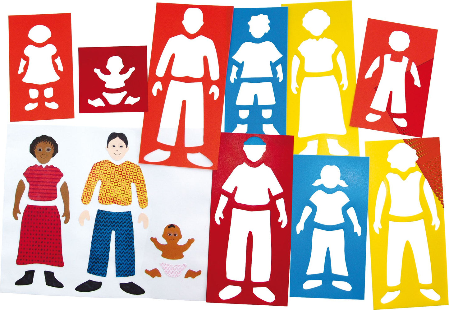 Stencils - Family Portrait
