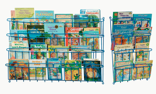 Présentoirs à livres muraux