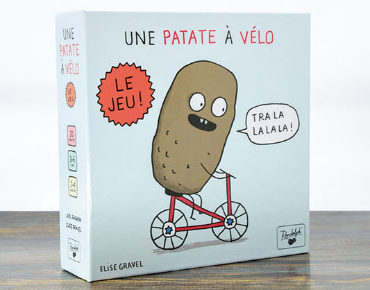 Une patate à vélo