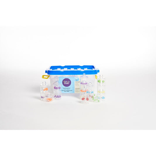 Colomat – Cylindres transparents avec billes