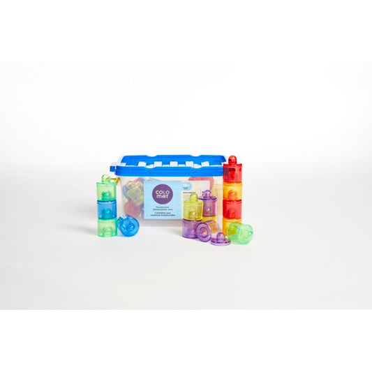 Colomat – Cylindres de couleurs translucides