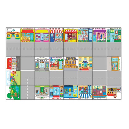 Tapis d'activités Bee-Bot®, Blue-Bot®