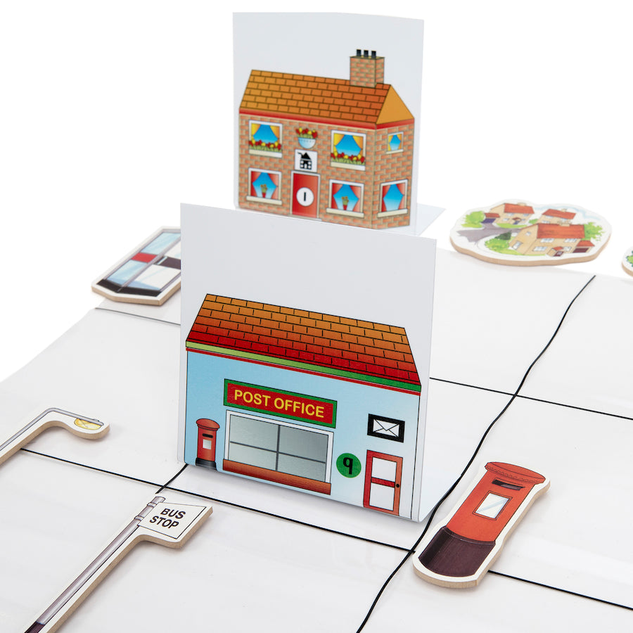 Tapis d'activités Bee-Bot®, Blue-Bot®