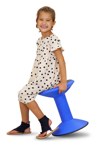 Rocking Adjustable-Height Stools with connectors