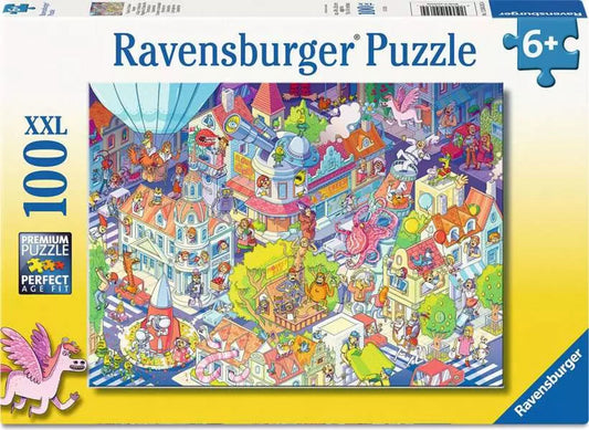 A day in Chaosville puzzle 100 pieces